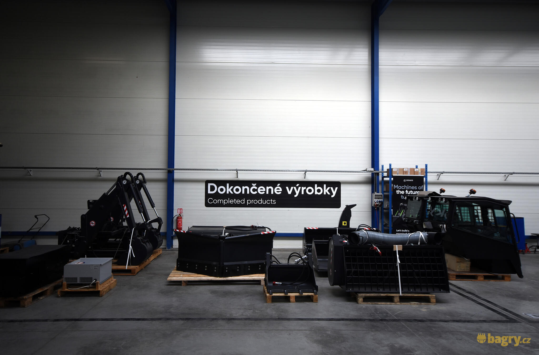 26. Hydraulická přídavná zařízení dovezená ze Slovenska se budou postupně předělávat na elektrický pohon