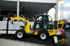 Kolový nakladač Wacker Neuson WL37 s vrtacím zařízením Lowe 750 CL