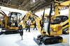 Pásové mikrorypadlo Caterpillar 300.9D s kladivem H25D