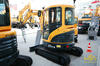 Pásové minirypadlo Hyundai R27Z-9 s kladivem Alicon B30