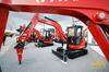 Pásové minirypadlo Kubota KX121-3α s kladivem KM205