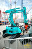 Pásové rypadlo Kobelco SK 260 SR NLC s dvoudílným výložníkem a nůžkami NPK S-24XCR