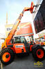 Teleskopický manipulátor JCB 535-95 v barvách půjčovny Boels Rental