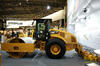 Tahačový válec Caterpillar CS66B s přídavnou hutnicí lištou Stehr SBV 55 HC3