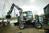 Kolové midirypadlo Terex TW110 při testování přídavných zařízení HKS