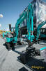 Pásové minirypadlo Kobelco SK55SRX- s drapákem NPK