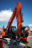 Pásové rypadlo Doosan DX140LCR s naklápěcím rotátorem Rototilt R4