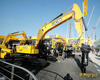 Pásové rypadlo JCB JS 220 s drapákem MP 200