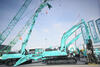 Demoliční rypadlo Kobelco SK550DLC-10 a SK500LC-10