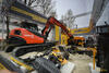 Pásové midirypadlo Kubota KX080-4 Alpha s naklápěcím rotátorem Engcon EC-Oil