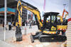 Pásové midirypadlo Yanmar ViO57-6B se sortýrovacým drapákem Cangini PF 250