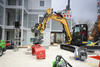 Pásové midirypadlo Yanmar Vio 82 s drapákem Martin UG II M08