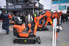Pásové mikrorypadlo Kubota K008-3 s kladivem KM55