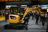Pásové minirypadlo Caterpillar 302.7D CR s kladivem H45E S