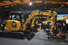 Pásové minirypadlo Caterpillar 305.5E2 CR s mulčovačem HMF 110