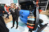 Pásové minirypadlo Kubota KX019-4LPG Prototyp - snadná manipulace s bombou