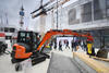 Pásové minirypadlo Kubota KX037-4 s kladivem Epiroc SB 202