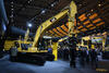 Pásové rypadlo Caterpillar 330 s demoličními nůžkami MP324