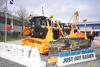 Pásový dozer Dressta TD-15 s 3D GPS nivelací Trimble
