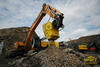 Drticí lžíce Atlas Copco BC 2250 na rypadle Liebherr R 934
