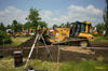 Dozer Caterpillar D6N LGP Grade Control s 3D GPS nivelací