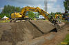 Pásové rypadlo Komatsu PC210LCi-11 Intelligent Machine Control s integrovanou 3D GPS nivelací
