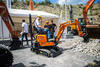Pásové mikrorypadlo Hitachi Zaxis 10U-2 YSR (foto Vladimír Kvaltýn)