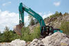 Pásové rypadlo Kobelco SK300NLC v rukou Dannyho Kolíska