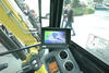 Povinný kamerový displej v kabině midirypadla Yanmar SV60-A