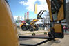 Záběr z expozice Liebherr stavební stroje