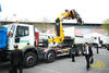 Nákladní vozidlo Iveco EuroTrakker Cursor 440 s nástavbou Pris-Mag a hydraulickou rukou Effer 655