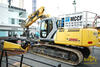 Pásové rypadlo New Holland Kobelco E215B firmy MCCF