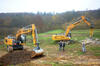 04. Rypadla Liebherr R924 LC s nivelací a R946 LC s recyklačním drtičem Epiroc BP 3050