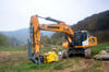 07. Pásové rypadlo Liebherr R946 LC s recyklačním drtičem Epiroc BP 3050