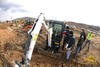 Konstruktéři firmy Doosan Bobcat Engineering u minirypadla Bobcat E16