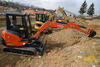 Pásové minirypadlo Kubota KX101-3 s Powertiltem