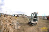 Pásové minirypadlo Terex TC16 s kladivem Atlas Copco SB102