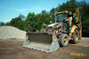 Ruda nad Moravou - Rypadlonakladač Caterpillar 432E firmy Tomi - Remont