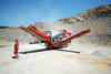 Mobilní třídič Terex Finlay 883 s třídicí skříní Spaleck 3D-Combi_Flip-Flow-Screen v akci