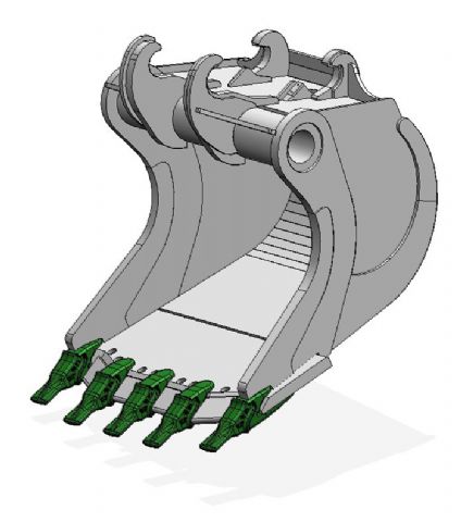 Lžíce pro hydraulicky ovládaný rychloupínač SMP