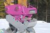 Rychloupínač multi CONNECT ® + coupfix firmy Winkelbauer GmbH s integrovanými hydraulickými rychlospojkami umožňujícími výměnu hydraulických nástrojů