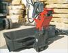 Upnutí systémem Lehnhoff Lehmatic® Variolock® s integrovanými hydraulickými rychlospojkami umožňujícími výměnu hydraulických nástrojů