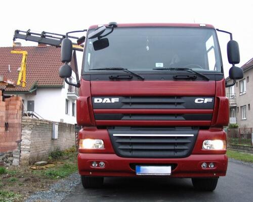 DAF CF 85.410 +Hiab SX166D-4 HIDUO +Panav PV18