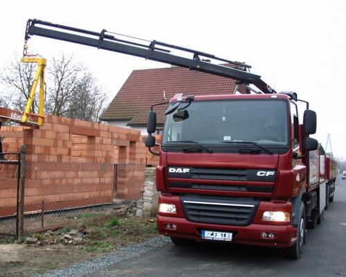 DAF CF 85.410 +Hiab SX166D-4 HIDUO +Panav PV18