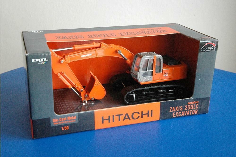 Dobročinná aukce modelu č. 6 (Hitachi Zaxis 200LC)