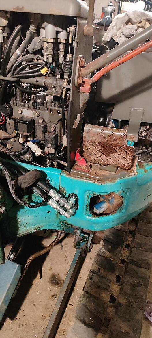 Problém s připojením hydraulické svahovny