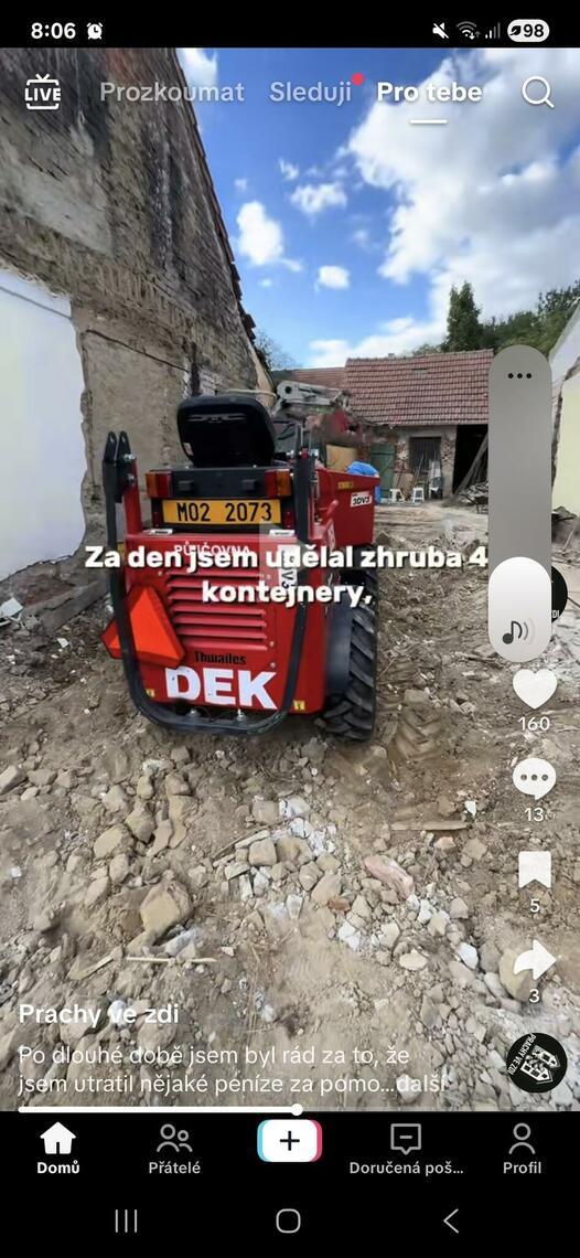 mini Bagry od DEKu mají SPZ