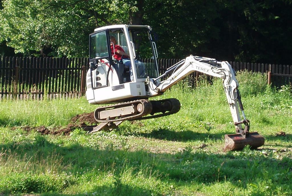 TEREX na zahradě