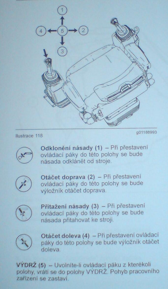 Re: Ovládání bagrů