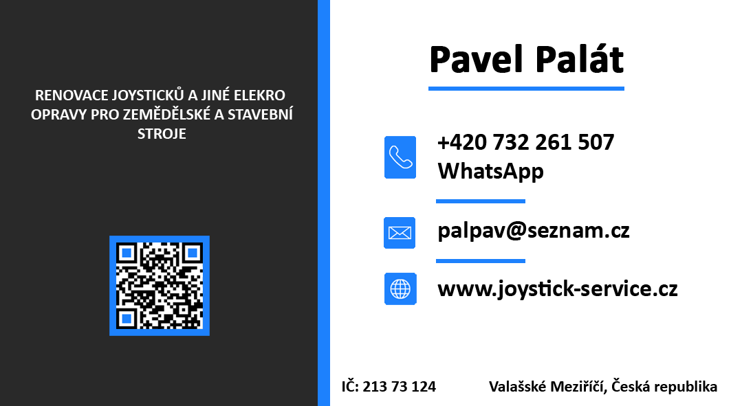 Renovace joysticků / a elektrické opravy pro zemědělské a stavební stroje, náhradní díly